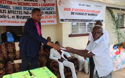 Sankuru : La communauté Méthodiste Unie au Congo Central en sigle « CMUCC » et ses partenaires à la rescousse des victimes du conflit foncier entre communauté de Nambelo et celle de Vunge dans le territoire de Lodja