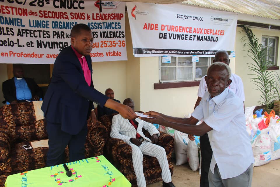 Sankuru : La communauté Méthodiste Unie au Congo Central en sigle « CMUCC » et ses partenaires à la rescousse des victimes du conflit foncier entre communauté de Nambelo et celle de Vunge dans le territoire de Lodja